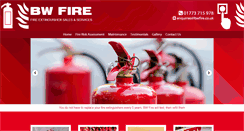 Desktop Screenshot of bwfire.co.uk